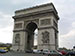 The Arc de Triomphe